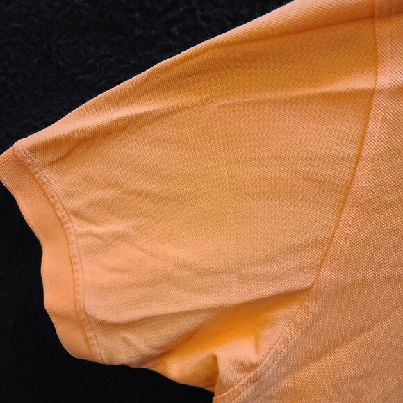Gold Label Roundtree & Yorke Mens Polo Orange Size 2X Big 100% Cotton Pullover - Picture 9 of 12